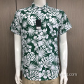 Men's short sleeve print shirt